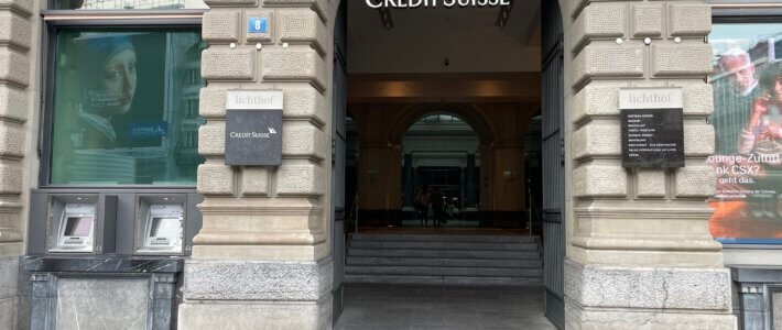 Credit Suisse Grossbank Schweiz Paradeplatz Zürich UBS Quartalszahlen Horror-Botschaften
