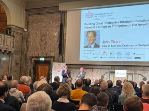 John Elkann, CEO der Exor-Holding, an einem Vortrag an der Universität Zürich