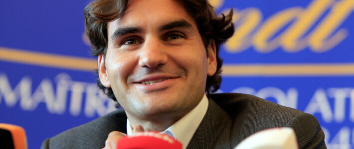Tennisstar Roger Federer als Markenbotschafter für Lindt