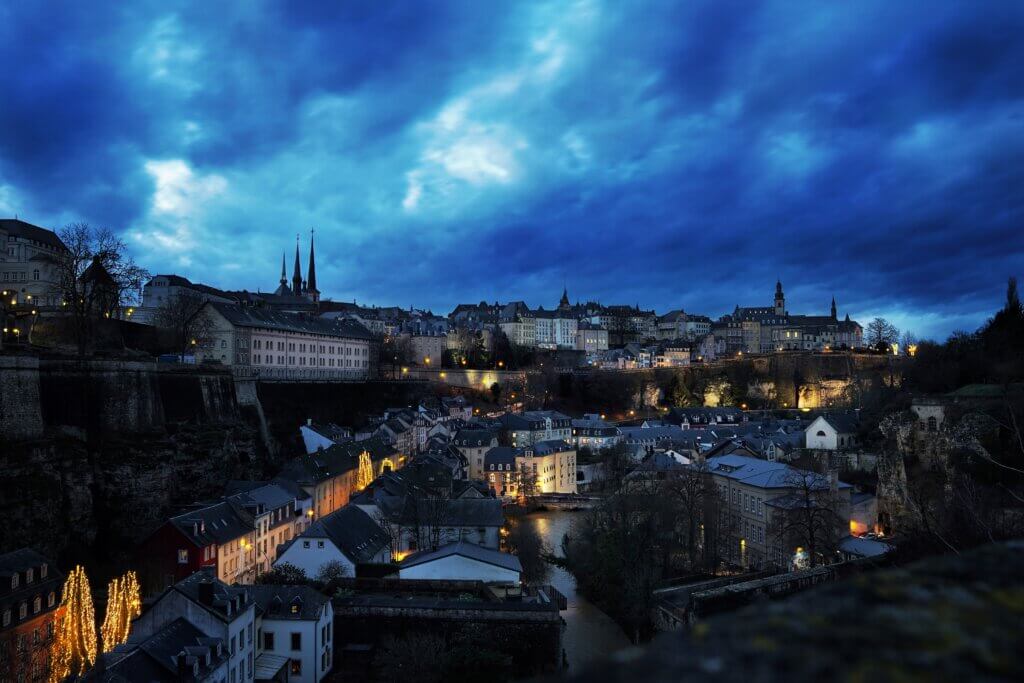 Die Altstadt von Luxemburg
