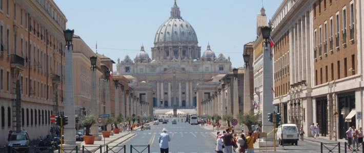 Vatikanstadt mit Hauptsitz des Papstes