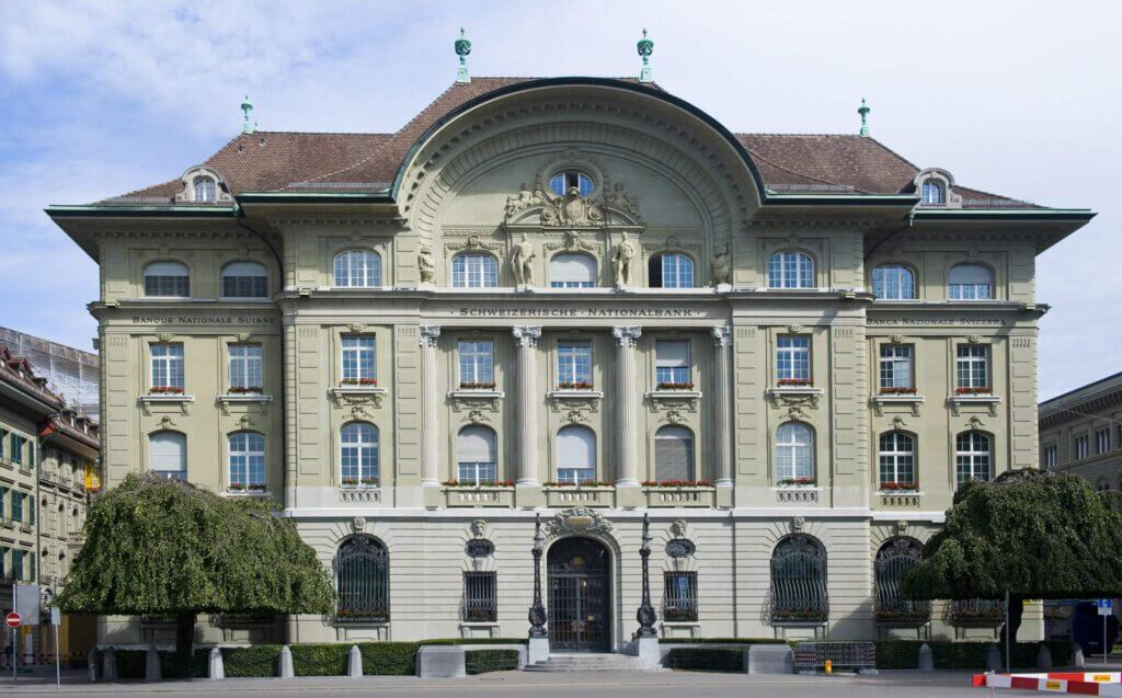 Hauptsitz der Schweizerischen Nationalbank SNB in Bern
