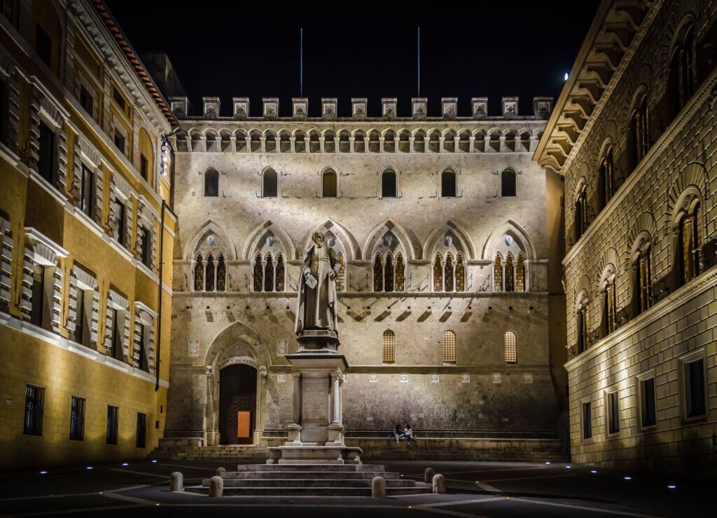 Palazzo der Banca Monte dei Paschi de Siena