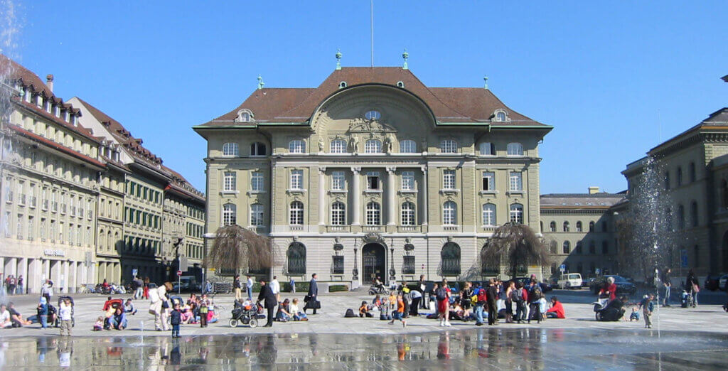 Der Hauptsitz der Schweizerischen Notenbank SNB in Bern