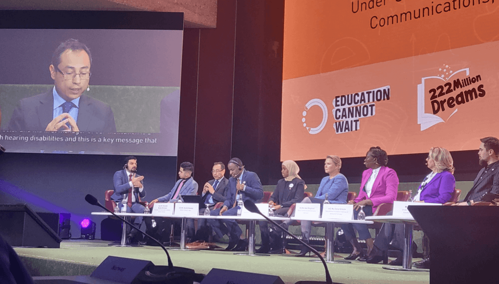 Hochrangige Finanzierungskonferenz von Bildung in Genf