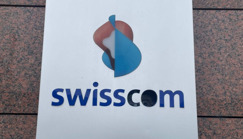 Swisscom-Logo in Olten