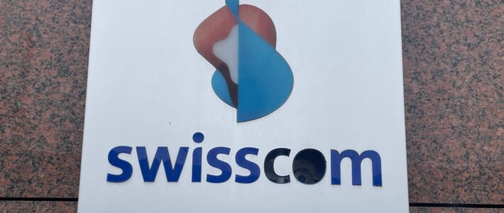 Swisscom-Logo in Olten