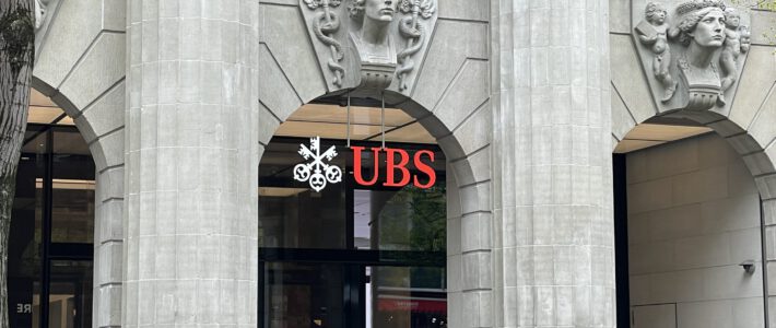 UBS an der Zürcher Bahnhofstrasse