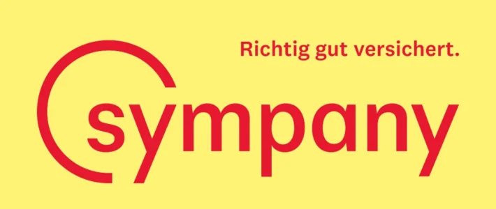 Neues Logo der Krankenkasse Sympany