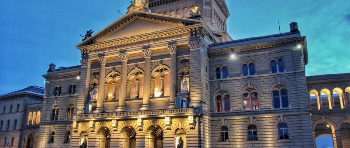 Schweizer Parlament in Bern