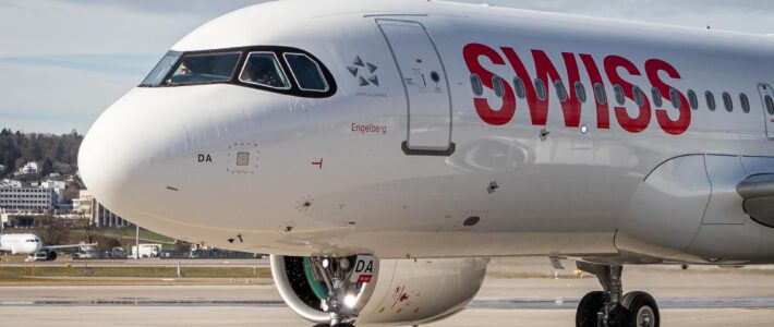 Ein Airbus 320neo der Premiumfluggesellschaft Swiss