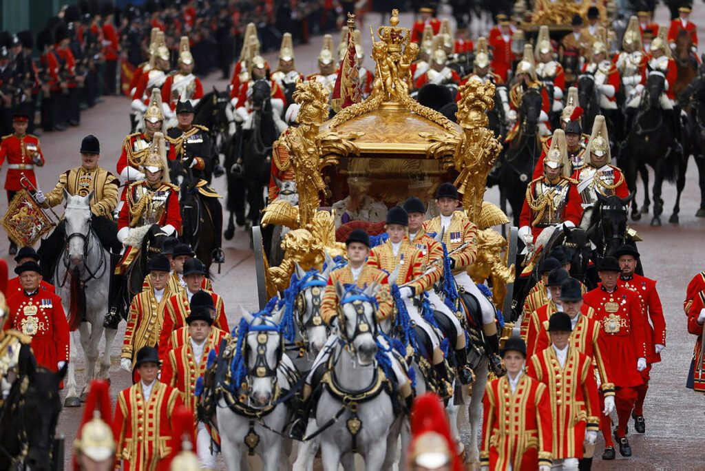 Zeremonie von König Charles III.