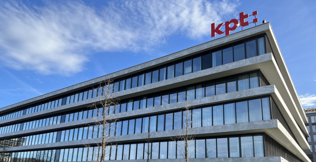 Hauptsitz der Krankenkasse KPT in Bern