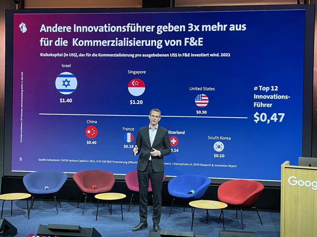 CEO der Swisscom Christoph Aeschlimann