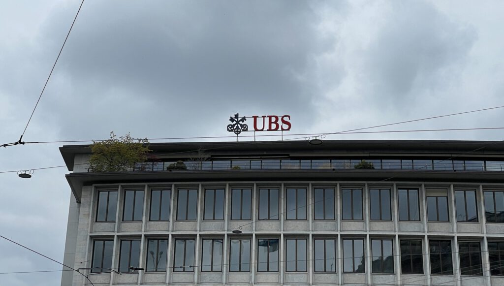 Grossbank UBS am Zürcher Paradeplatz