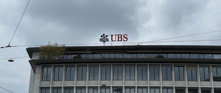 Grossbank UBS am Zürcher Paradeplatz