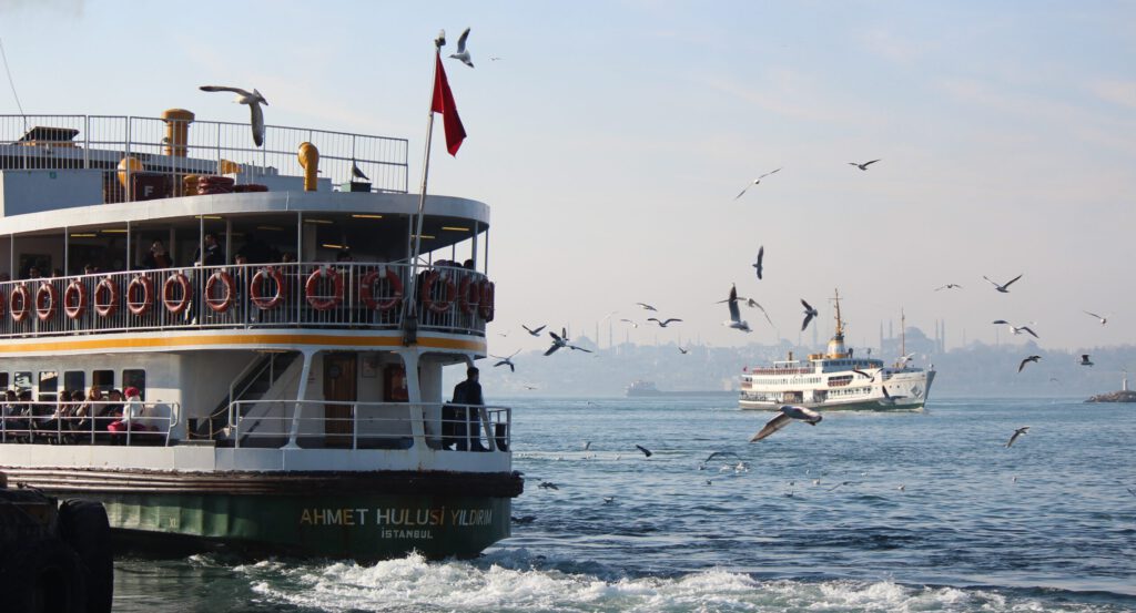 Fähre über den Bosporus in Istanbul