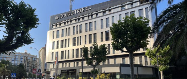 Das Doubletree-Hotel in A Coruña