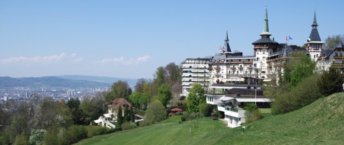 Das Hotel Dolder Grand in Zürich