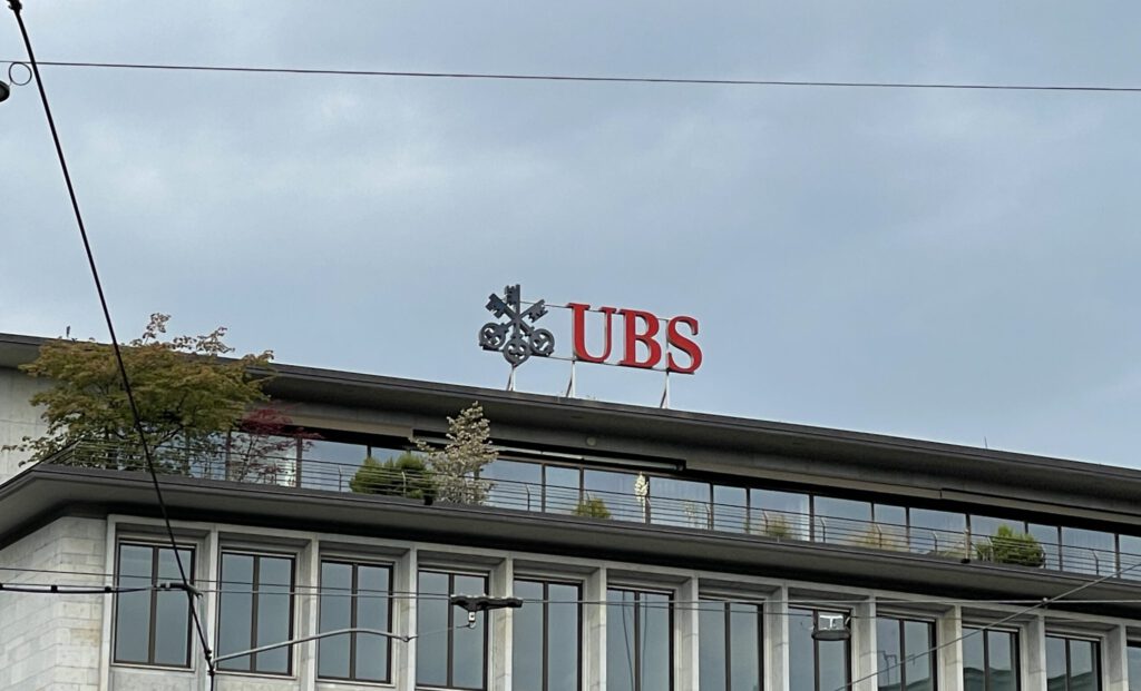 Die UBS am Zürcher Paradeplatz