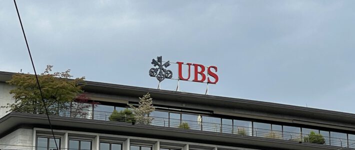 Die UBS am Zürcher Paradeplatz