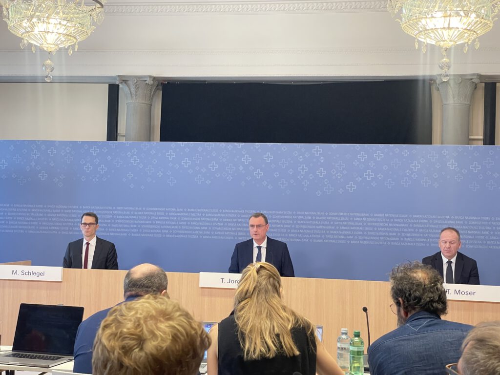 Medienkonferenz der SNB
