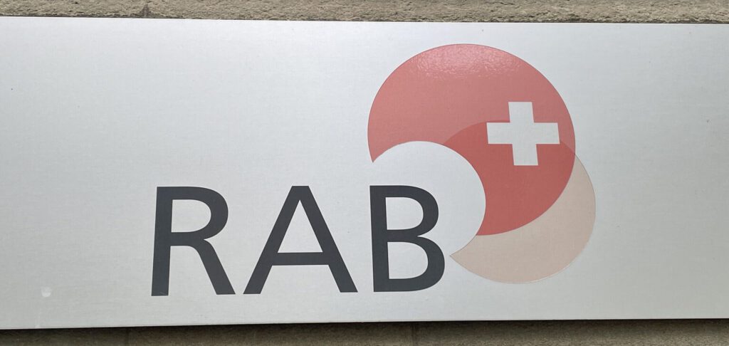 Das Logo der Eidgenössischen Revisionsaufsichtsbehörde RAB
