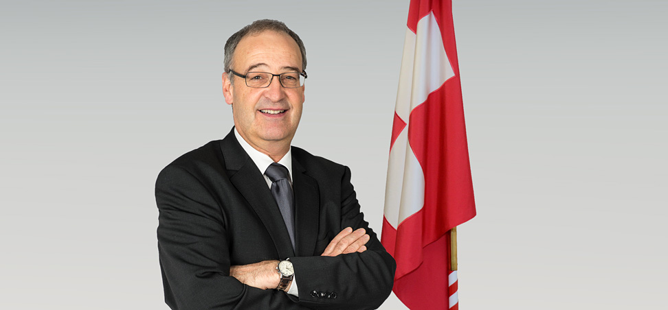 Wirtschaftsminister Guy Parmelin