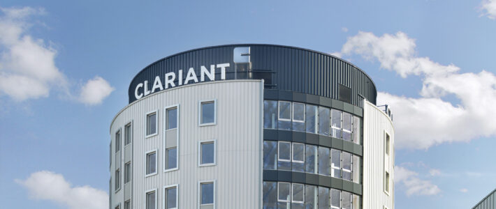 Gebäude von Clariant in Pratteln BL