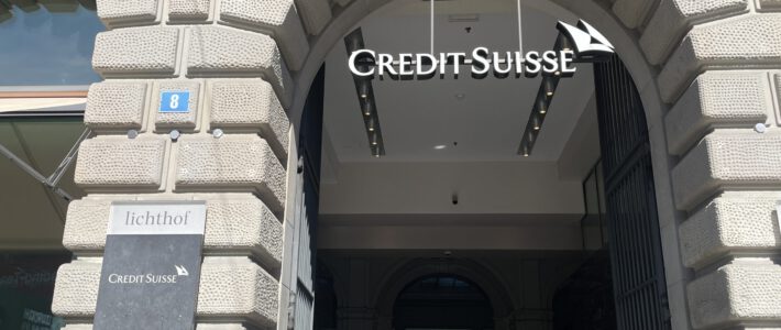 Hautsitz der Credit Suisse am Zürcher Paradeplatz