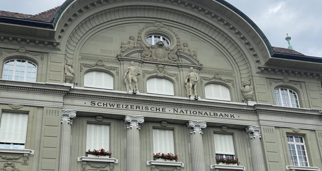 Der Hauptsitz der SNB in Bern