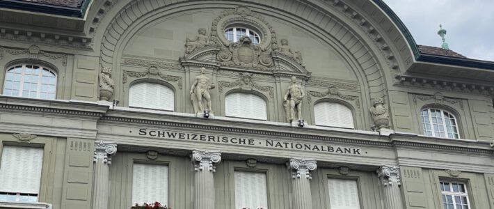 Der Hauptsitz der SNB in Bern