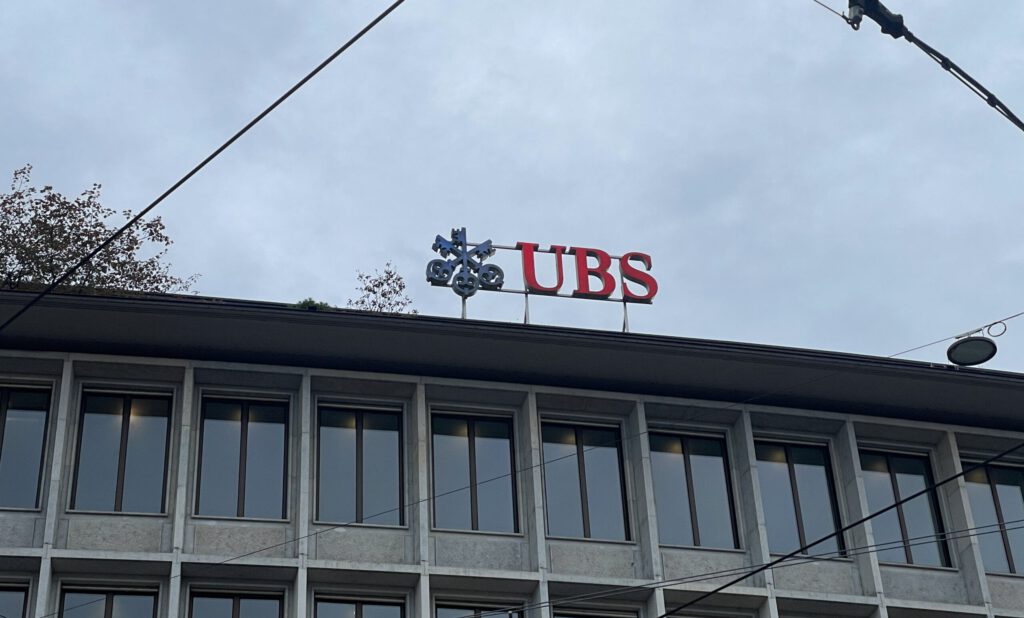 UBS am Zürcher Paradeplatz