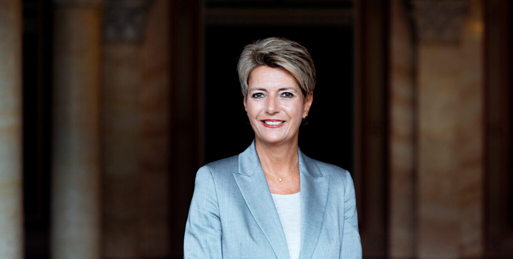 Finanzministerin Karin Keller-Sutter
