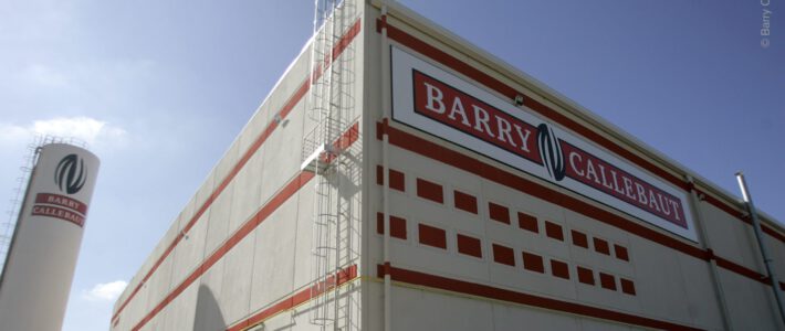 Eine Fabrik von Barry Callebaut