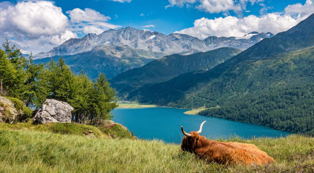 Graubünden in der Schweiz