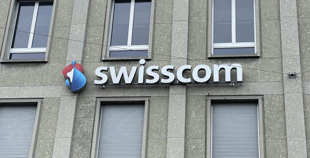 Swisscom-Logo in Luzern