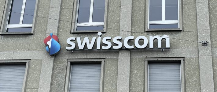 Swisscom-Logo in Luzern