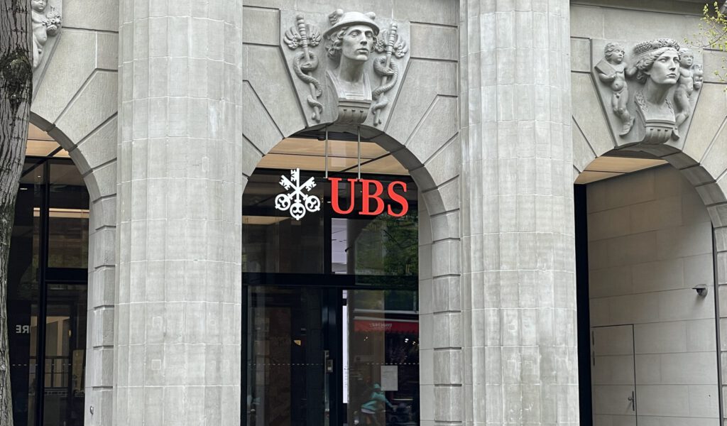 UBS an der Zürcher Bahnhofstrasse