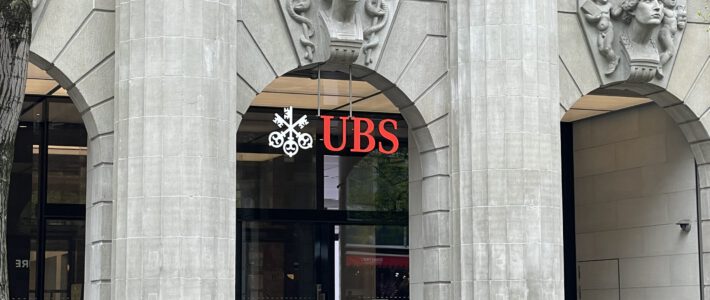 UBS an der Zürcher Bahnhofstrasse