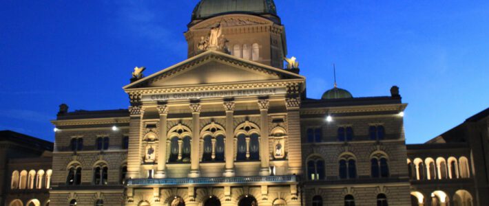 Schweizer Parlament in Bern