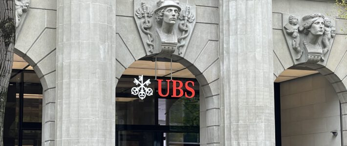 UBS in der Zürcher Bahnhofstrasse