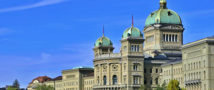 Das Schweizer Parlament in Bern