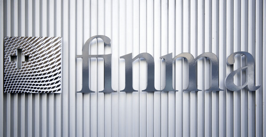 Das Logo der Eidgenössischen Finanzmarktaufsicht Finma