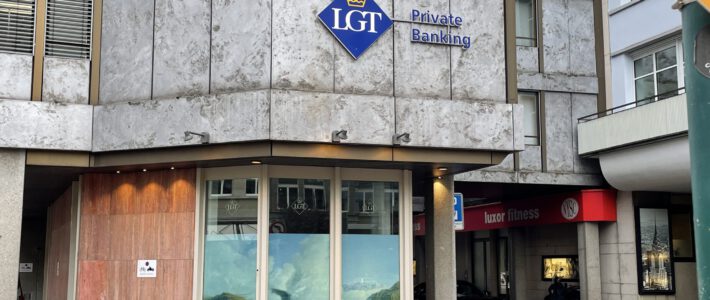 Die Privatbank LGT in Zürich