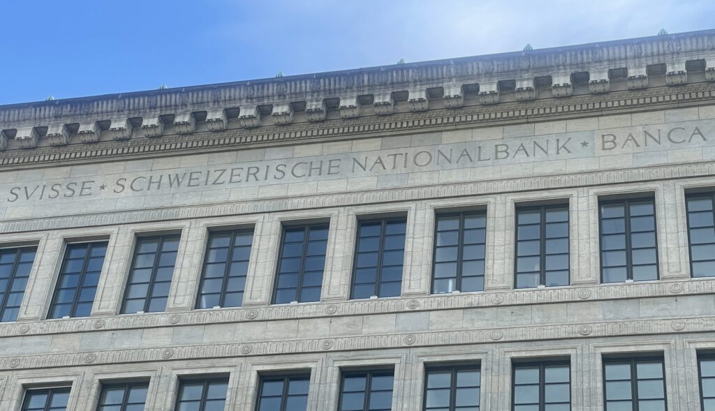 Sitz der Schweizerischen Nationalbank in Zürich