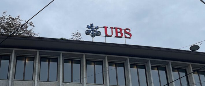 Grossbank UBS am Zürcher Paradeplatz