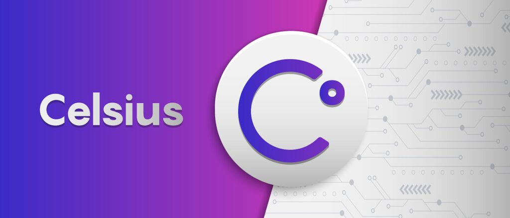 Das Logo der Krypto-Plattform Celsius Network