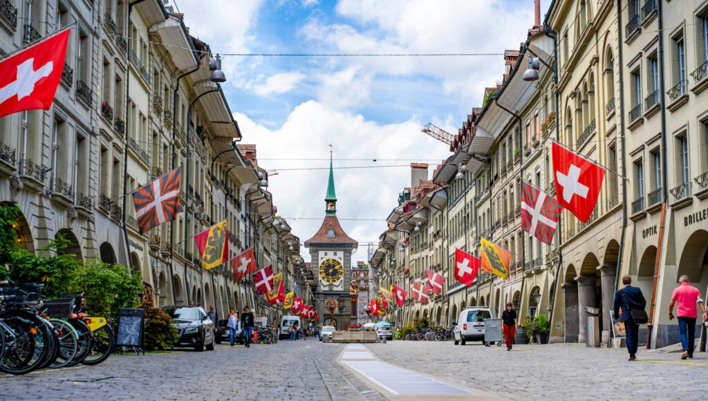 Die Schweizer Hauptstadt Bern