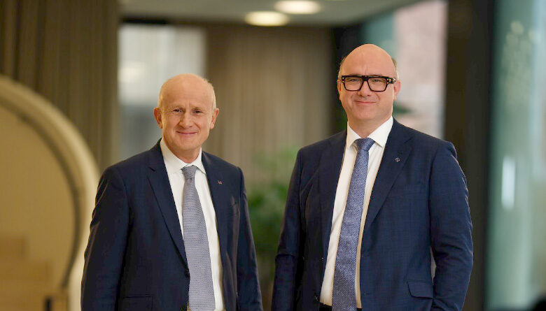 Baloise-Verwaltungsratspräsident Thomas von Planta und Baloise-CEO Michael Müller